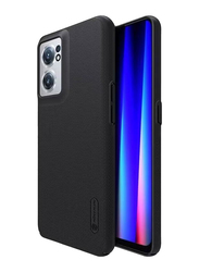 Nillkin OnePlus Nord CE 2 Super Frosted Shield Hard Mobile Phone Back Case Cover, Black