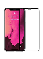 Apple iPhone X/XS 3D Screen Protector Tempered Glass Screen Protector, Black/Clear