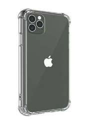 Apple iPhone 12 Pro Shockproof Bumper Mobile Phone Case Cover with Screen Protector, Clear