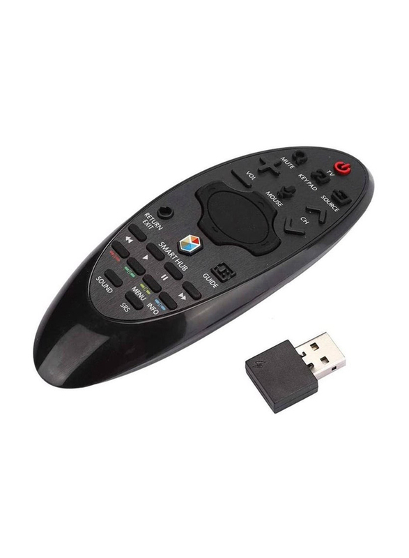 Replacement Smart TV Remote Control for Samsung Smart TV HUB, Black