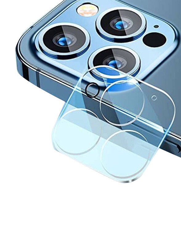 

Generic Apple iPhone 13 Pro Max Tempered Glass Protector for Camera Lens, Clear