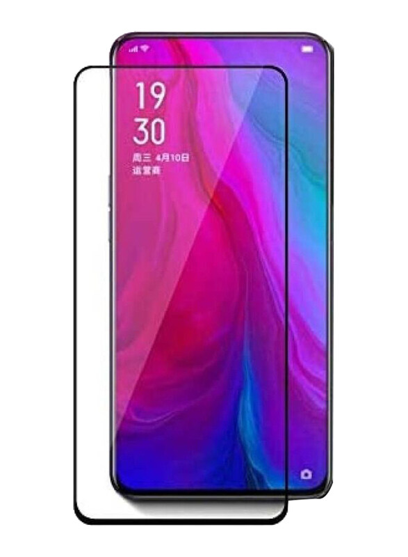 Oppo Reno 2 Privacy Full-Screen Tempered Glass Screen Protector, Clear