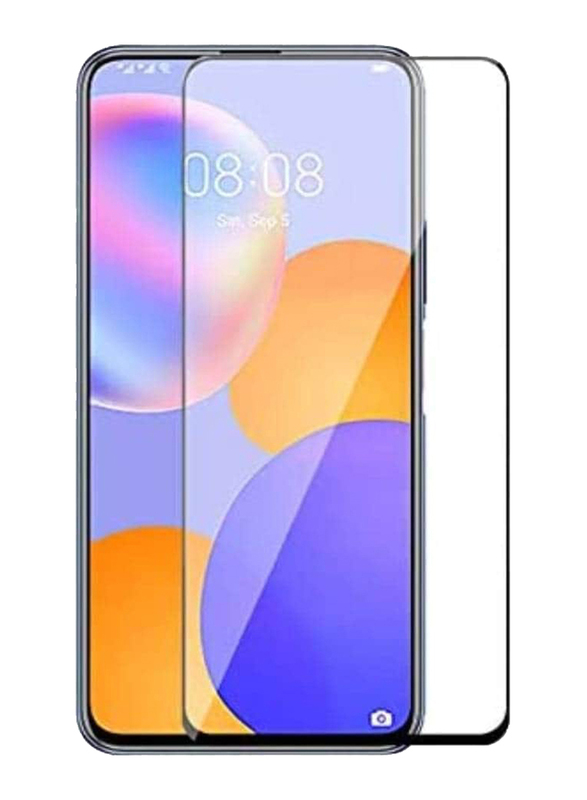 Huawei Y9a 5D Full Glass Screen Protector, Clear