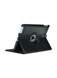 Apple iPad 2/3/4 9.7-inch Rotating Stand Tablet Flip Case Cover with Wake Up & Sleep, Black