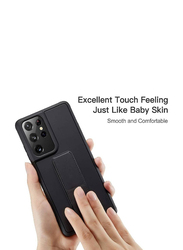 Samsung Galaxy S21+ Slim Hard Silicone Gel Rubber Premium Mobile Phone Case Cover, Black