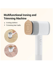 Multifunctional Clothes Ironing and Trimming Machine, White