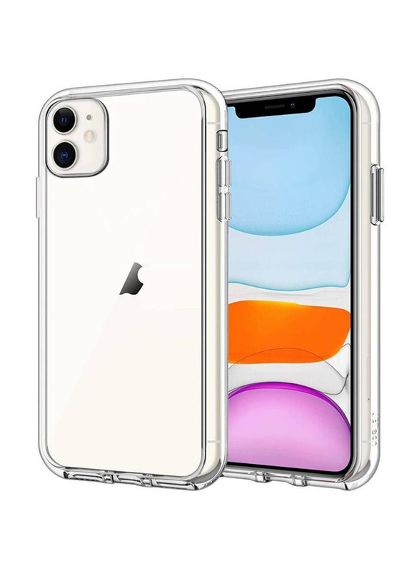 Apple iPhone 11 Protective Soft Silicone Mobile Phone Case Cover, Clear