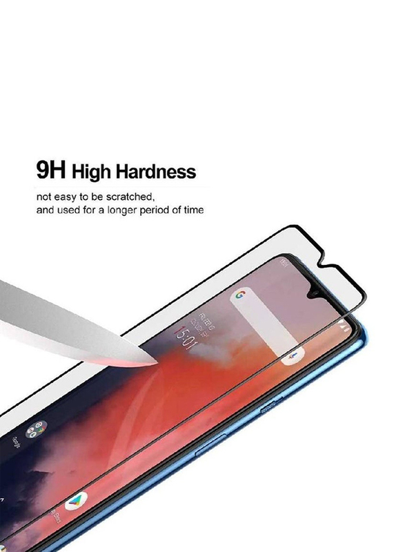 OnePlus 7t 2-Pack Tempered Glass Screen Protector, Clear