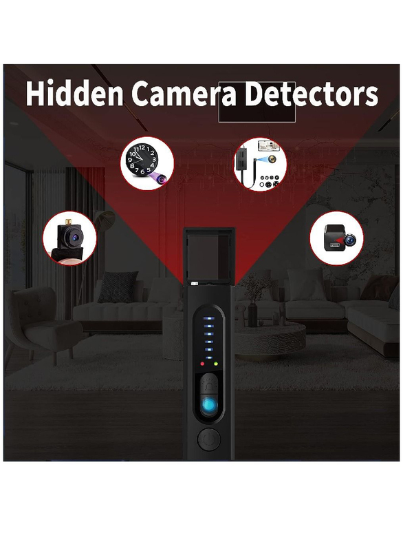 Anti Spy Camera Detector, Black