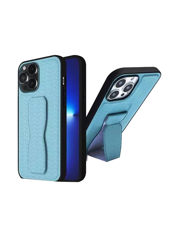 Apple iPhone 12 Pro Max Series New Design High Quality Magnetic Grip Mobile Phone Back Case Cover, Blue