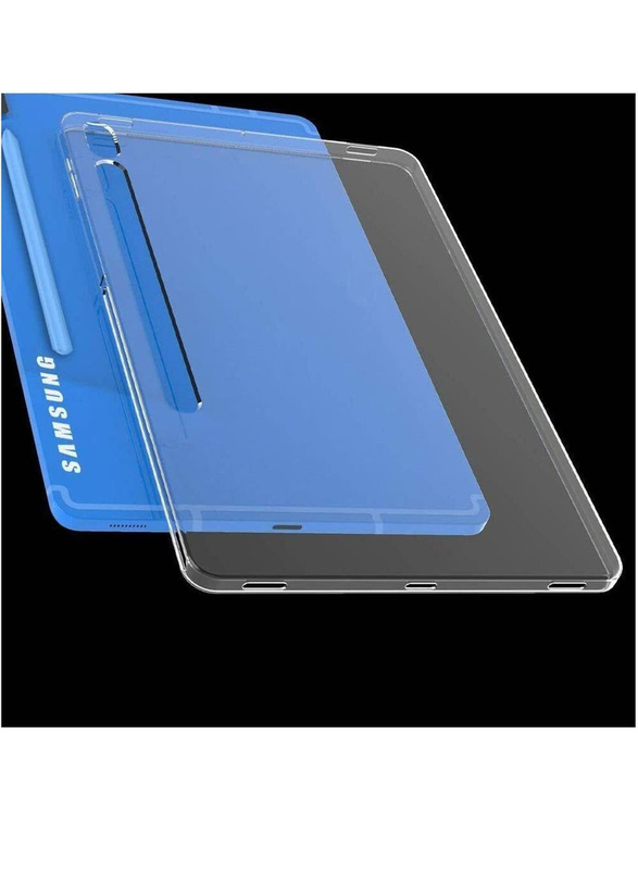 Dux Ducis Samsung Galaxy Tab S7+ (SM-T730/T735) 12.4" Ultra Clear Soft Flexible Transparent Bumper Back Mobile Phone Case Cover, Clear