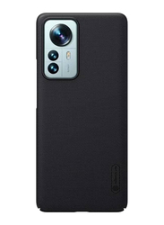 Nillkin Xiaomi 12 Pro Super Frosted Shield Hard Mobile Phone Back Case Cover, Black