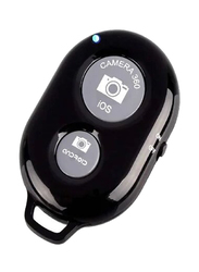 Bluetooth Remote Shutter for Apple iPhone/Android/Windows Mobile Camera, Black