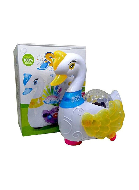 Electric Swan with Music and Light, Ages 6-12 Months, Multicolour