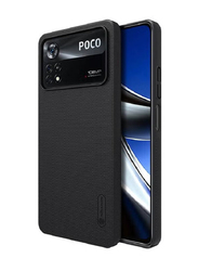 Nillkin Xiaomi Poco X4 Pro 5G Super Frosted Shield Hard Back Mobile Phone Back Case Cover, Black