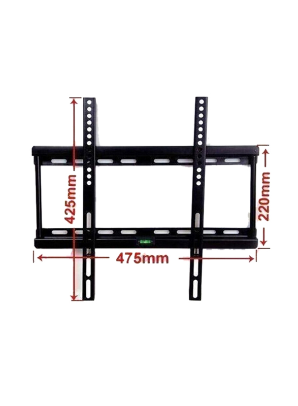 Flat TV Bracket Wall Mount Tilt for 23-58 Inch LCD/LED, Black