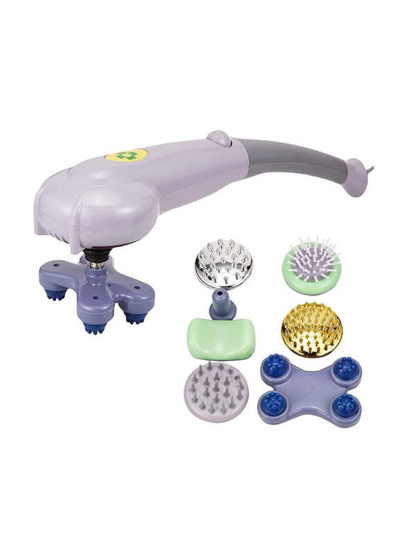 Luxurious 7-in-1 Massager Complete Body Head Neck Shoulder Back Leg Foot Pain Relief, One Size