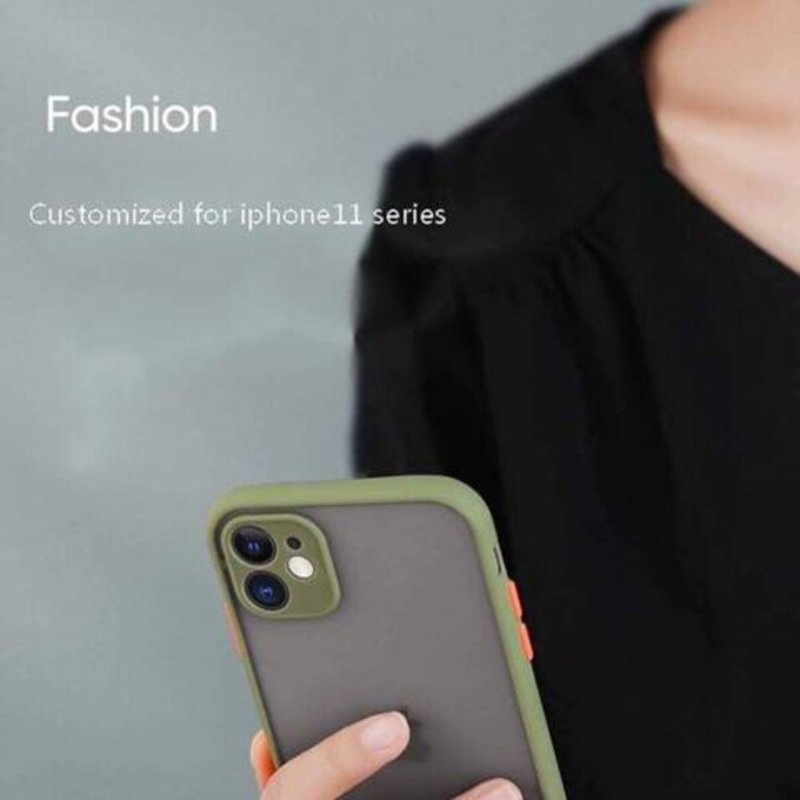 Apple iPhone 11 Protective Matte Mobile Phone Case Cover, Green