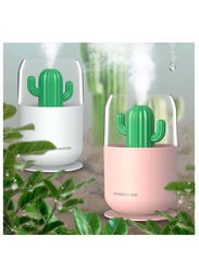 Arabest Cactus Cool Mist Humidifier Air Purifier, White