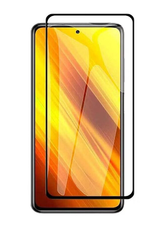 

Generic Xiaomi Redmi Note 10T 5G Anti-Scratch Tempered Glass Screen Protector, Clear/Black