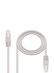 50-Meters Cat 6 Gigabit Ethernet Patch Heavy Duty Internet Cable, High-Speed Gigabit Ethernet Adapter to Ethernet for Networking Devices, White