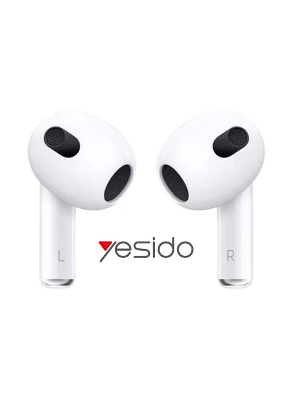 Yesido Wireless In-Ear Bluetooth  Earbuds with Charging Case, White