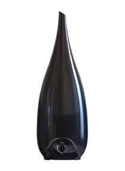 Vase Design Essential Oil Air Diffuser, 2.6L, Black
