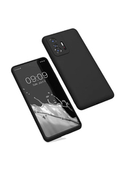 Xiaomi Mi 11T/11T Pro Slim Fit Silicone Soft TPU Back Mobile Phone Case Cover, Black