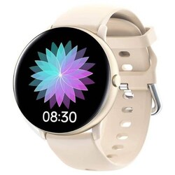 Full Touch Screen Bluetooth Smartwatch, Gold