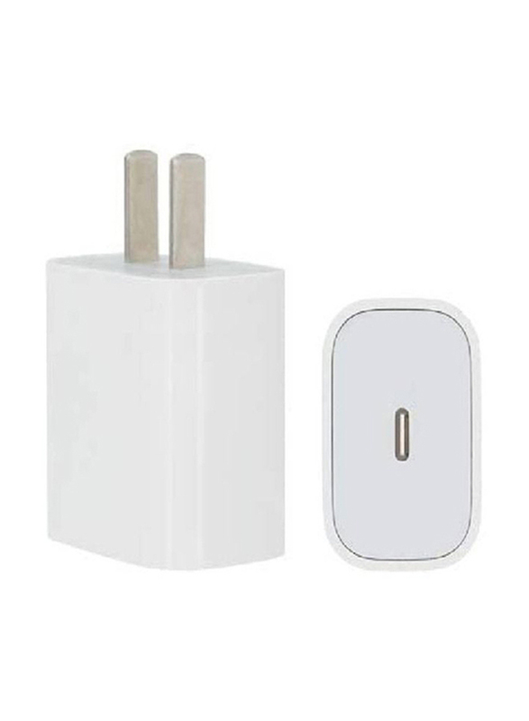 Magsafe USB Type-C Power Adapter for Apple iPhone 12/12 Mini/12 Pro/12 Pro Max/11 Pro Max/11 Pro/XS Max, 18W, White