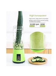 Portable Hand-Held Small Electric Juicer, Green