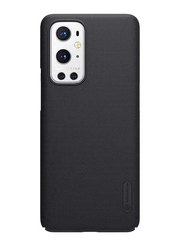 Nillkin OnePlus 9 Pro Super Frosted Shield Hard Mobile Phone Back Case Cover, Black