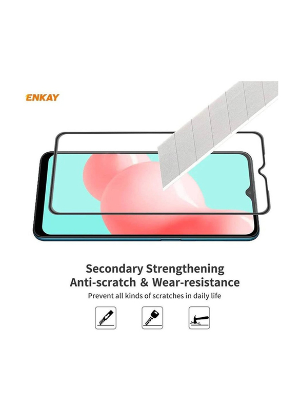 Samsung Galaxy M02S Tempered Glass Screen Protector, Clear