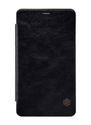 Nillkin Samsung Galaxy A8 Plus Qin Series Leather Mobile Phone Case Cover, Black