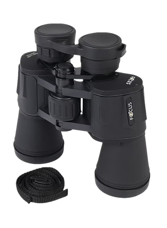 20x50 Telescopic Binocular, Black