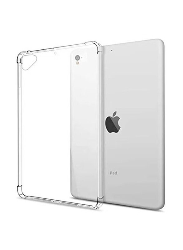 

Generic Apple iPad 9.7 Inches 2018/2017/2016 Corner Protection Bumper Soft Silicone Shockproof Ultra Slim Premium Anti-Scratch Tablet Case Cover, Clear