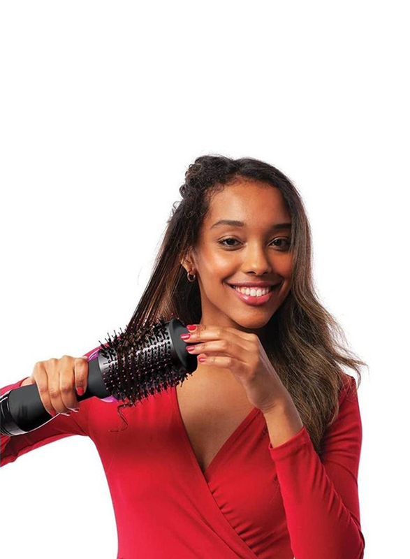 One-Step Hair Dryer & Volumizer Hot Air Brush, Black
