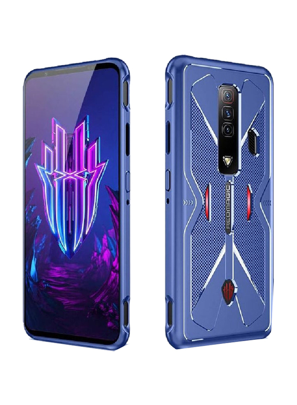 ZTE Nubia Red Magic 7 Protective Soft TPU Back Mobile Phone Case Cover, Blue