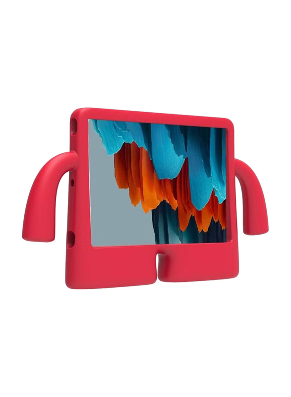 Samsung Galaxy Tab A8 10.5 Inch 2022 Protective EVA Foam Kids Friendly Lightweight Tablet Phone Back Case Cover, Red