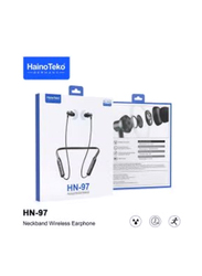 Haino Teko Germany Wireless Bluetooth In-Ear Neckband, Black