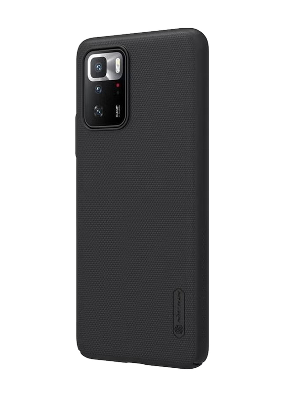 Nillkin Xiaomi Poco X3 GT 5G/Xiaomi Note 10 Pro 5G Super Frosted Shield Hard Mobile Phone Back Case Cover, Black