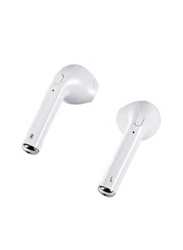 Bluetooth In-Ear Earbuds with Mic, White