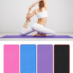 Tomshoo Thick Non-Slip Yoga Mat, 10mm, Assorted Colour