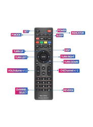 Universal Remote Control for All Brand LCD/LED 3D Smart TV, RM-L1130+X, Black