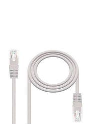 40-Meters Cat 6 Gigabit Ethernet Patch Heavy Duty Internet Cable, High-Speed Gigabit Ethernet Adapter to Ethernet for Networking Devices, White
