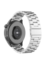 Replacement Stainless Steel Strap for Huawei Watch 3/Huawei Watch 3 Pro, Silver