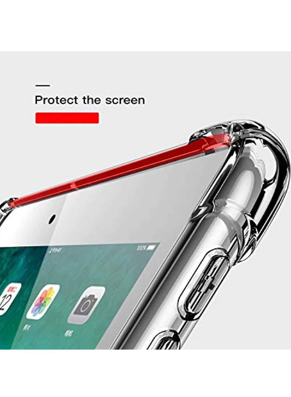 Apple iPad Air 1 Protection Bumper Soft Silicone Shockproof Ultra Slim Premium Anti-Scratch Tablet Case Cover, Clear