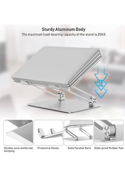 Flexible Laptop Stand for Apple MacBook, Silver