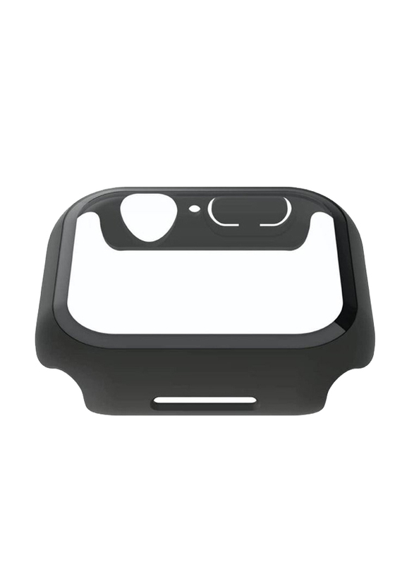 Soft Silicone Protector Case for Apple Watch Series 7 41mm, Black