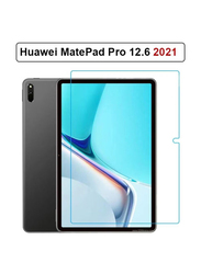 Huawei MatePad Pro 12.6 2021 Ultra Slim HD 2.5D Premium Tempered Glass Screen Protector, Transparent